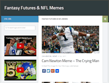 Tablet Screenshot of fantasyfutures.net